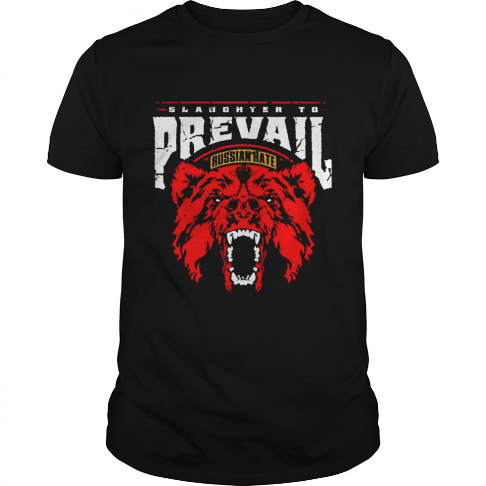 Red Bear Art Slaughter To Prevail shirt
