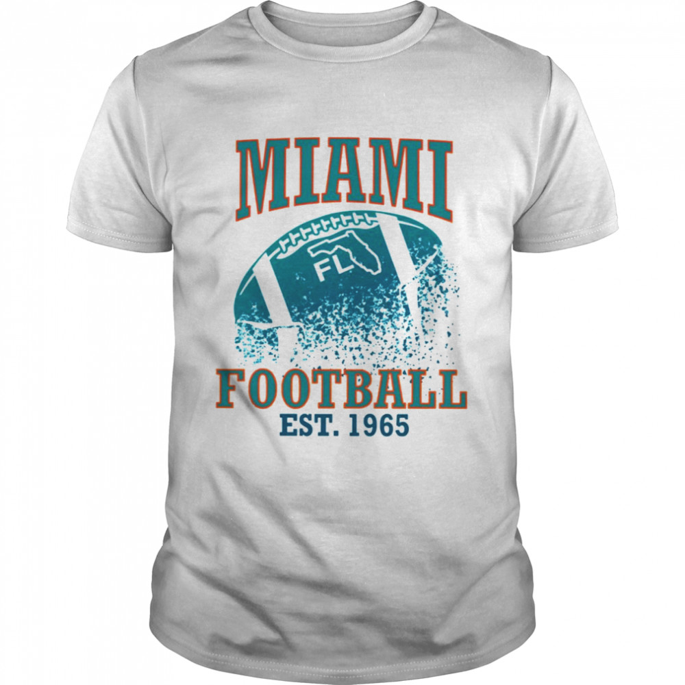Logos Ests 1966s Miamis Footballs shirts