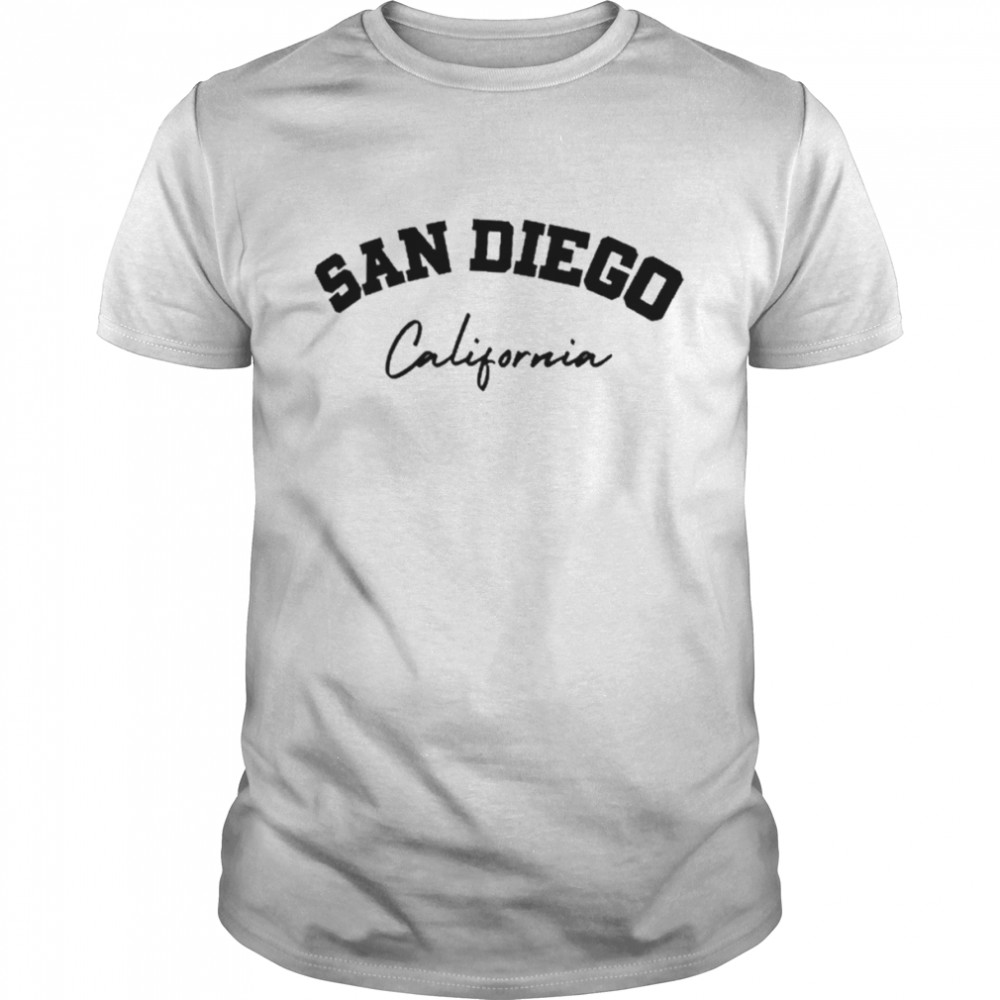 San Diego California Baseball Tee Positive Dream shirts