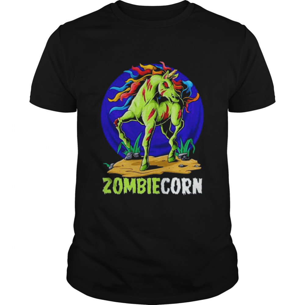 Zombiecorns halloweens zombies unicorns meaningfuls shirts