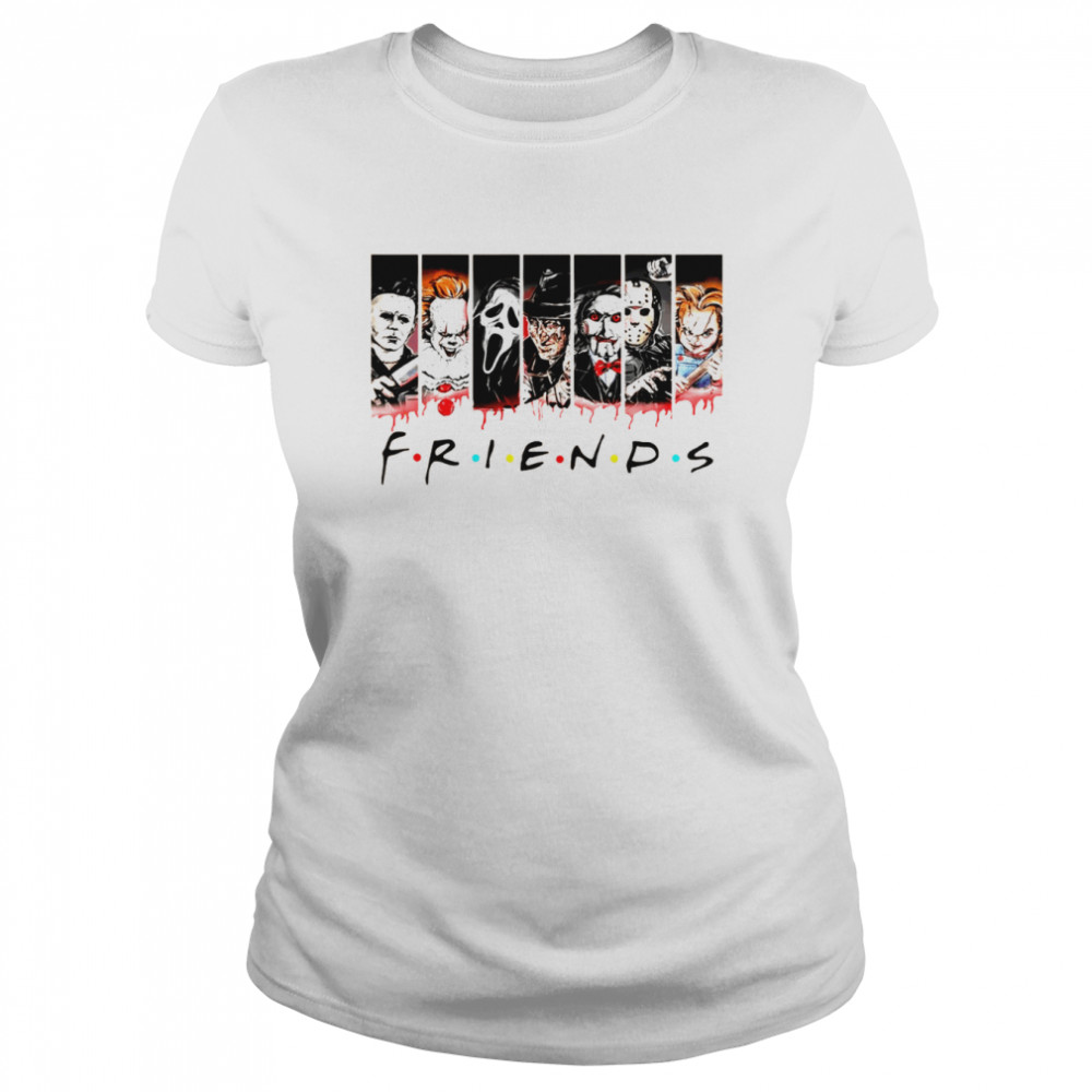 Friends Horror Movie Halloween Chucky shirt Classic Women's T-shirt