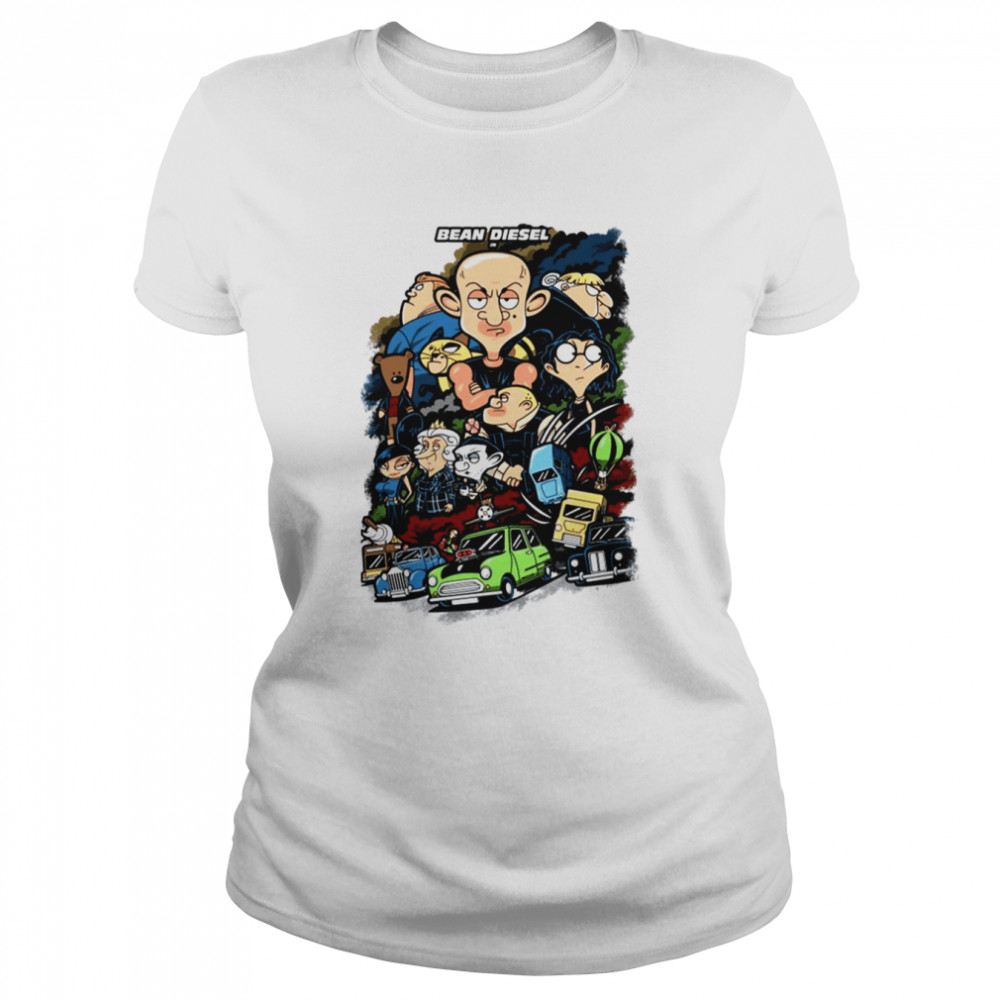 Idiot And Ingenious 9 Mr Bean shirt Classic Women's T-shirt