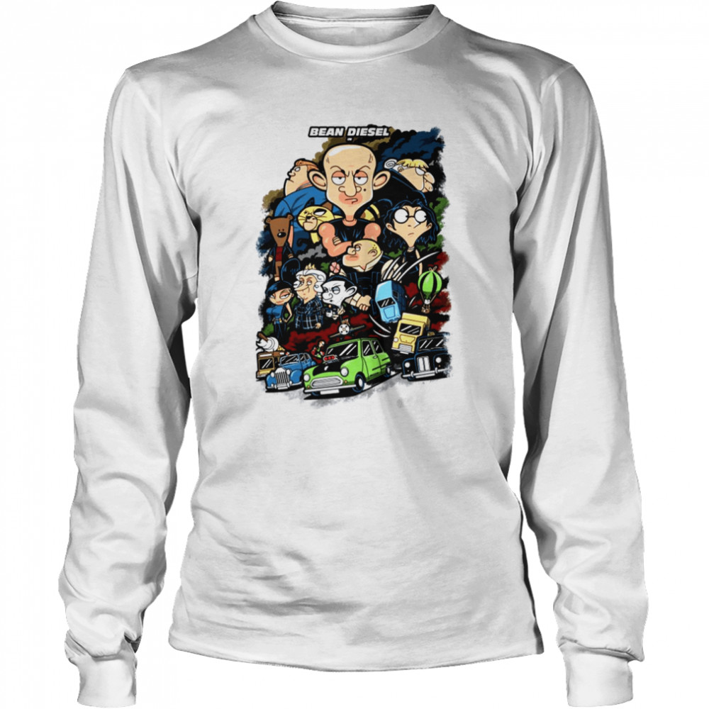 Idiot And Ingenious 9 Mr Bean shirt Long Sleeved T-shirt
