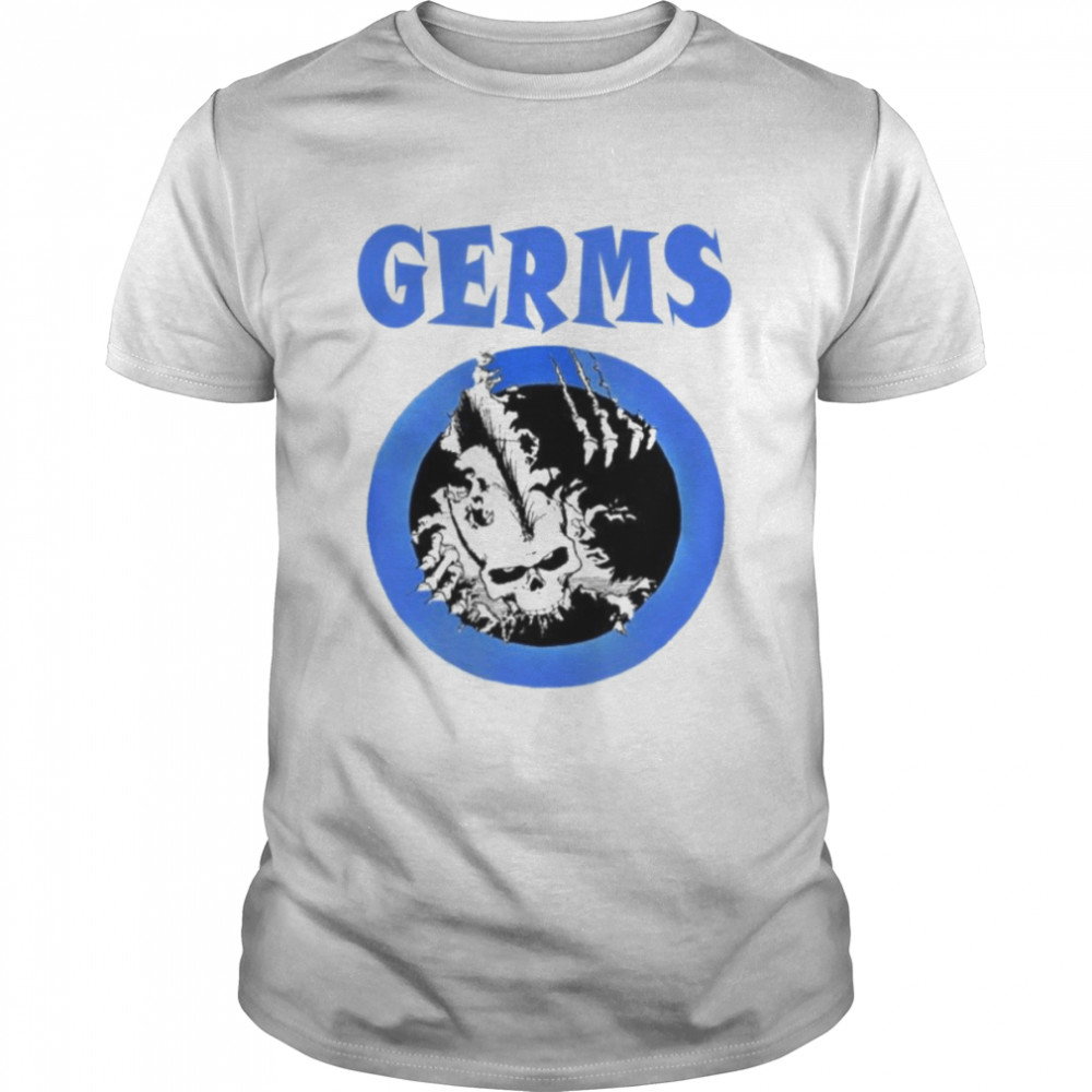 80s Rock Band The Germs shirts