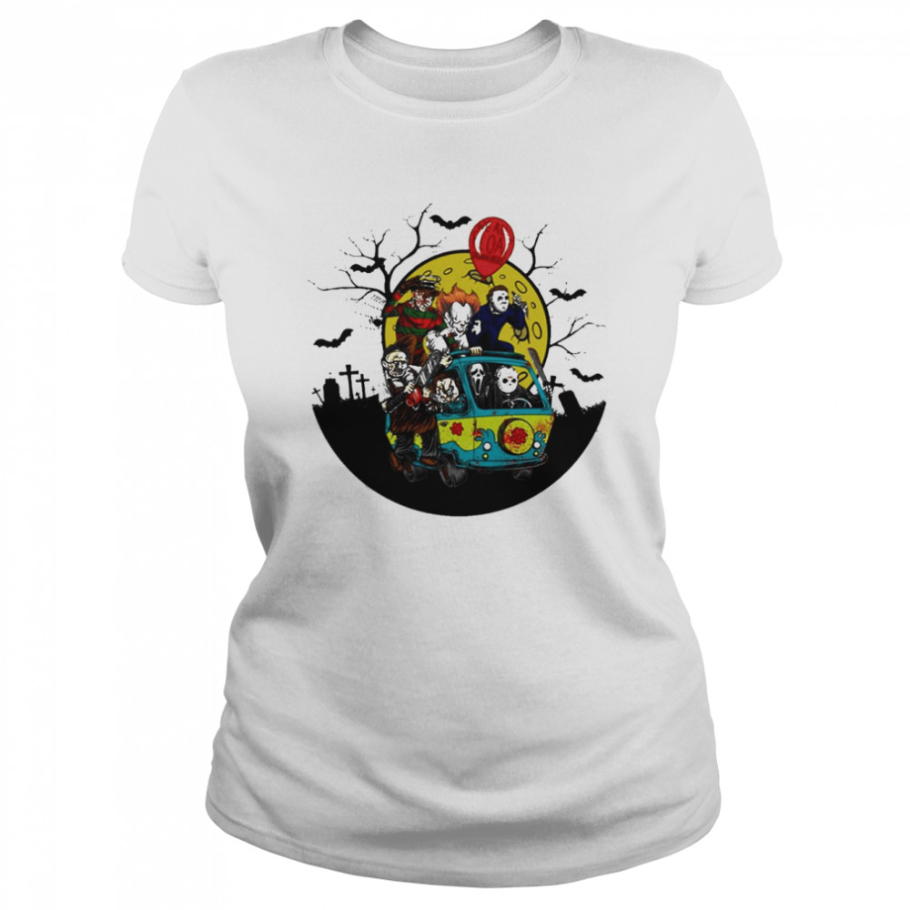 Horror Movie Characters Halloween Classic Women's T-shirt