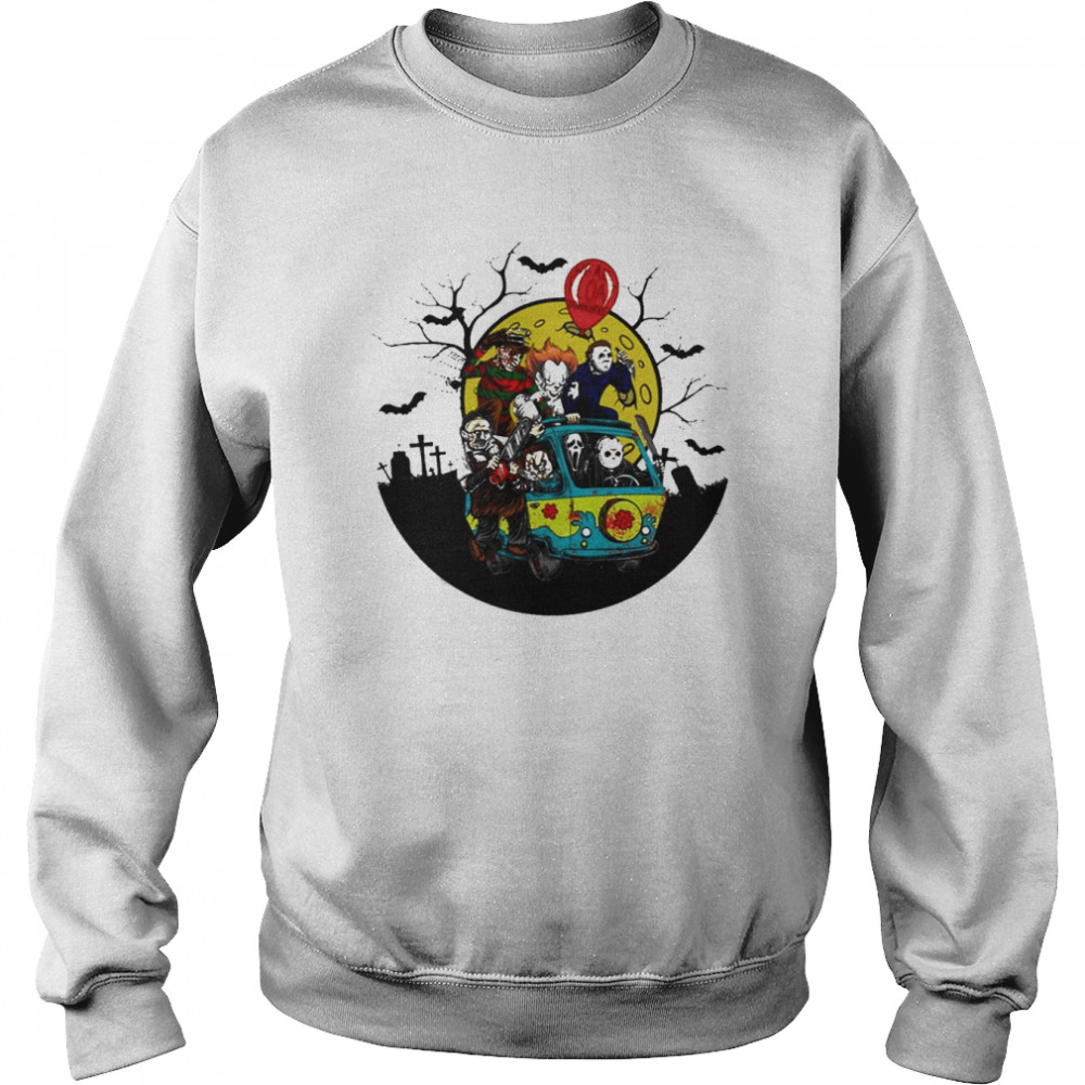 Horror Movie Characters Halloween Unisex Sweatshirt