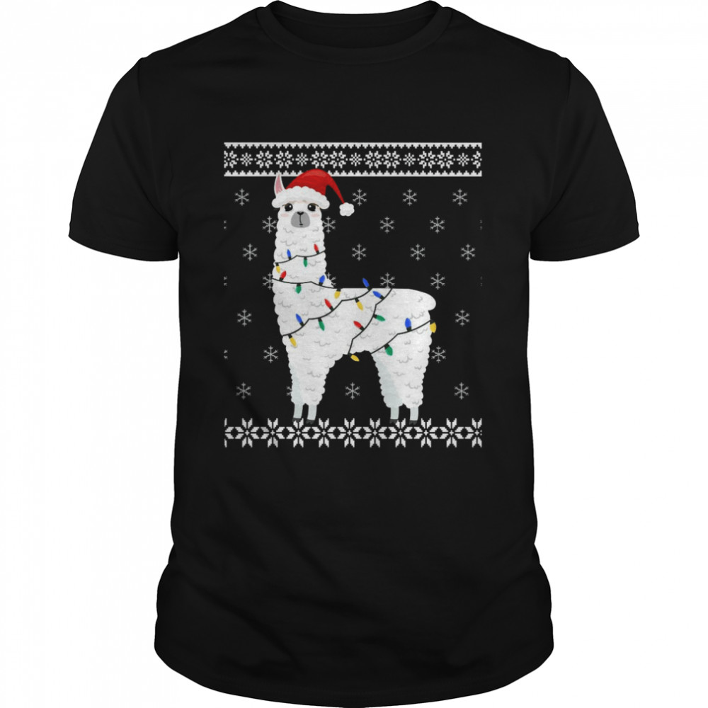 Ugly Alpaca Christmas shirts