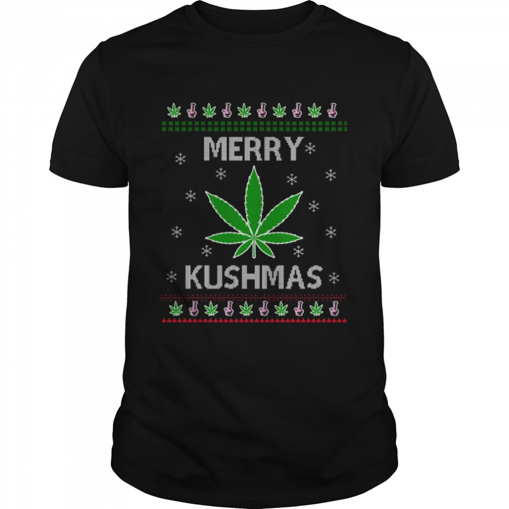 Ugly Merry Kushmas Christmas shirts