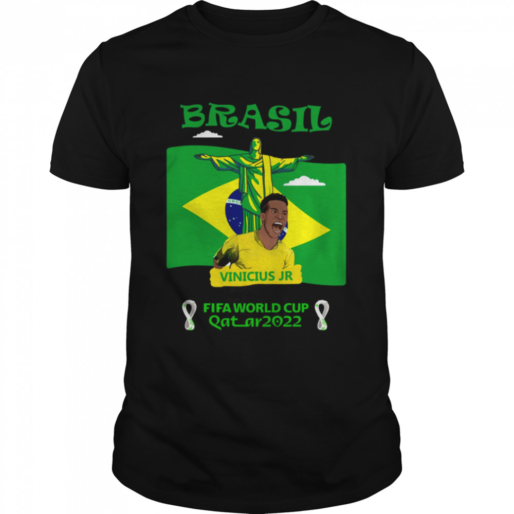 Vinicius Jr Brazil World Cup 2022 shirt