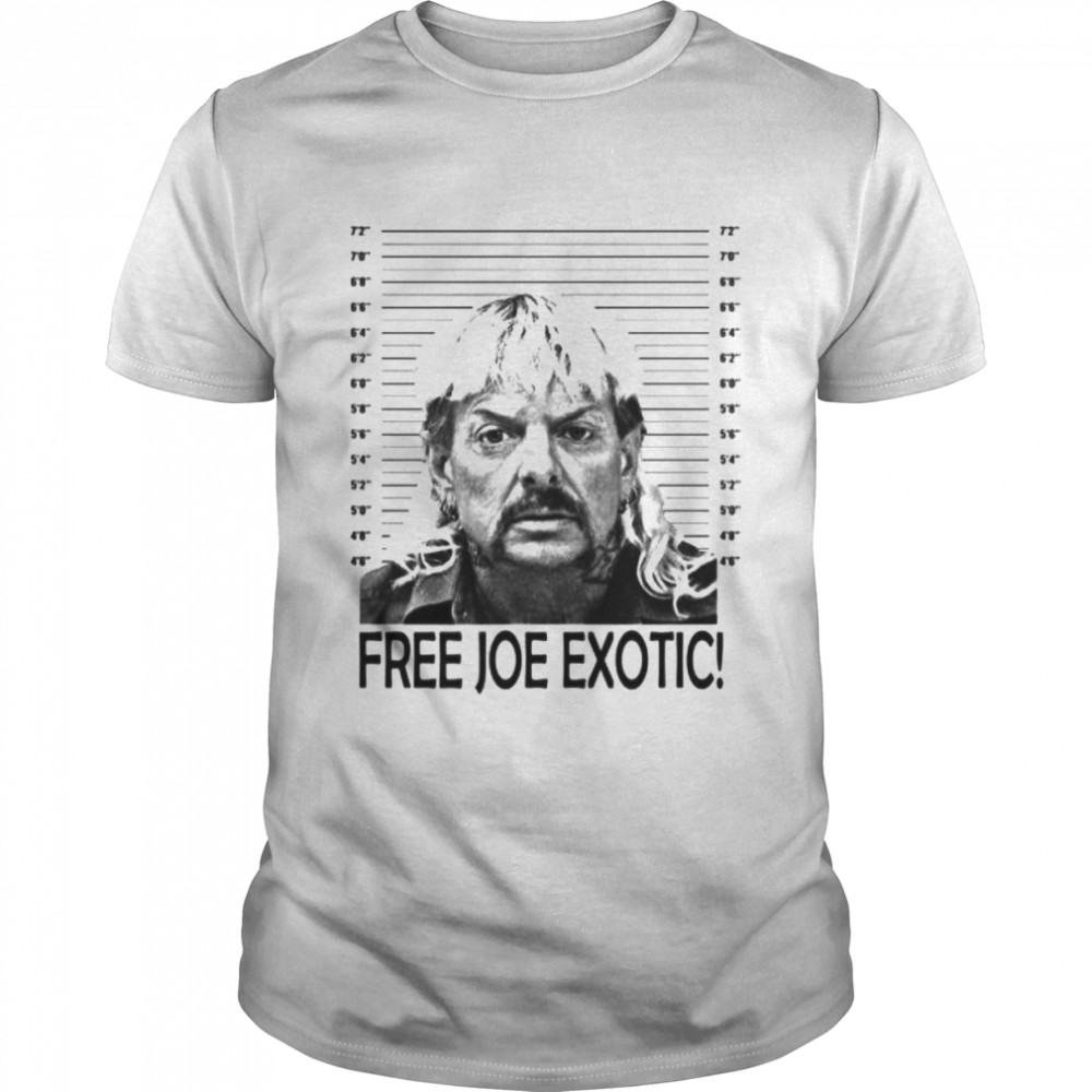 Free Joe Exotic Tiger King Mugshot Carole Baskin shirts