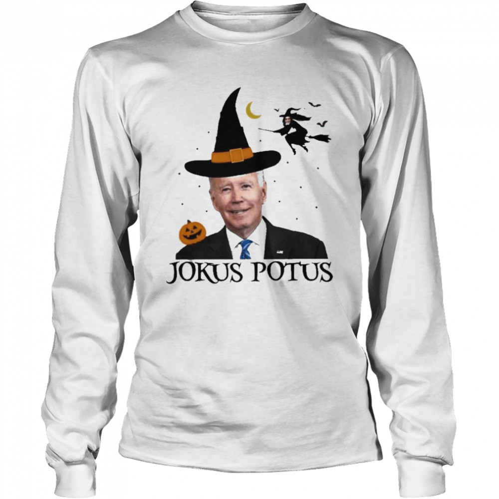 Jokus Potus Biden Halloween Long Sleeved T-shirt