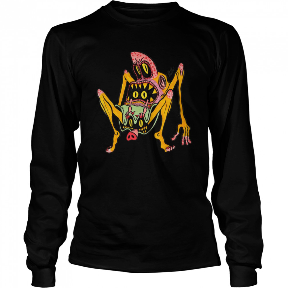 Scarry Design For Halloween The Monster Within You Is Yourself shirt Long Sleeved T-shirt