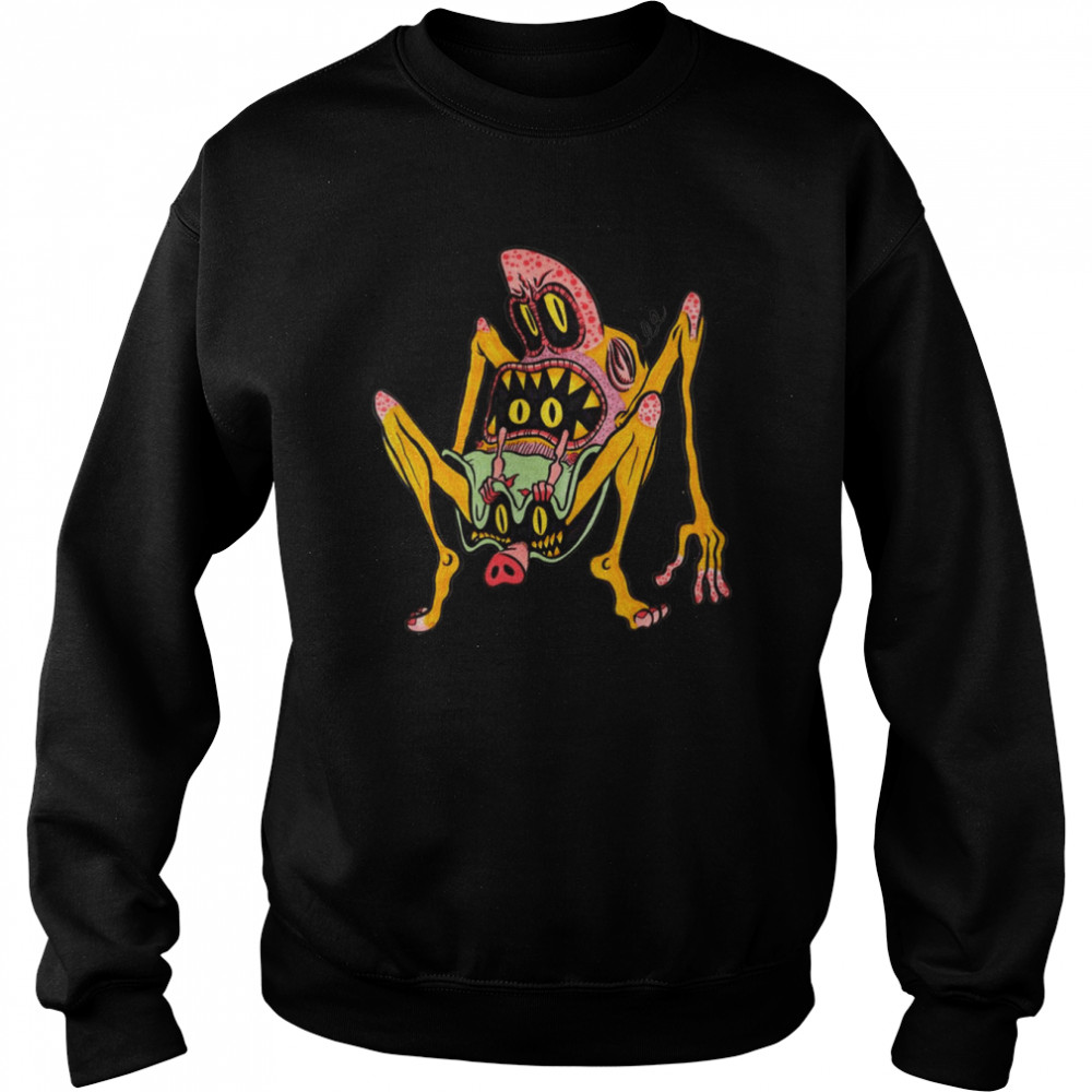 Scarry Design For Halloween The Monster Within You Is Yourself shirt Unisex Sweatshirt