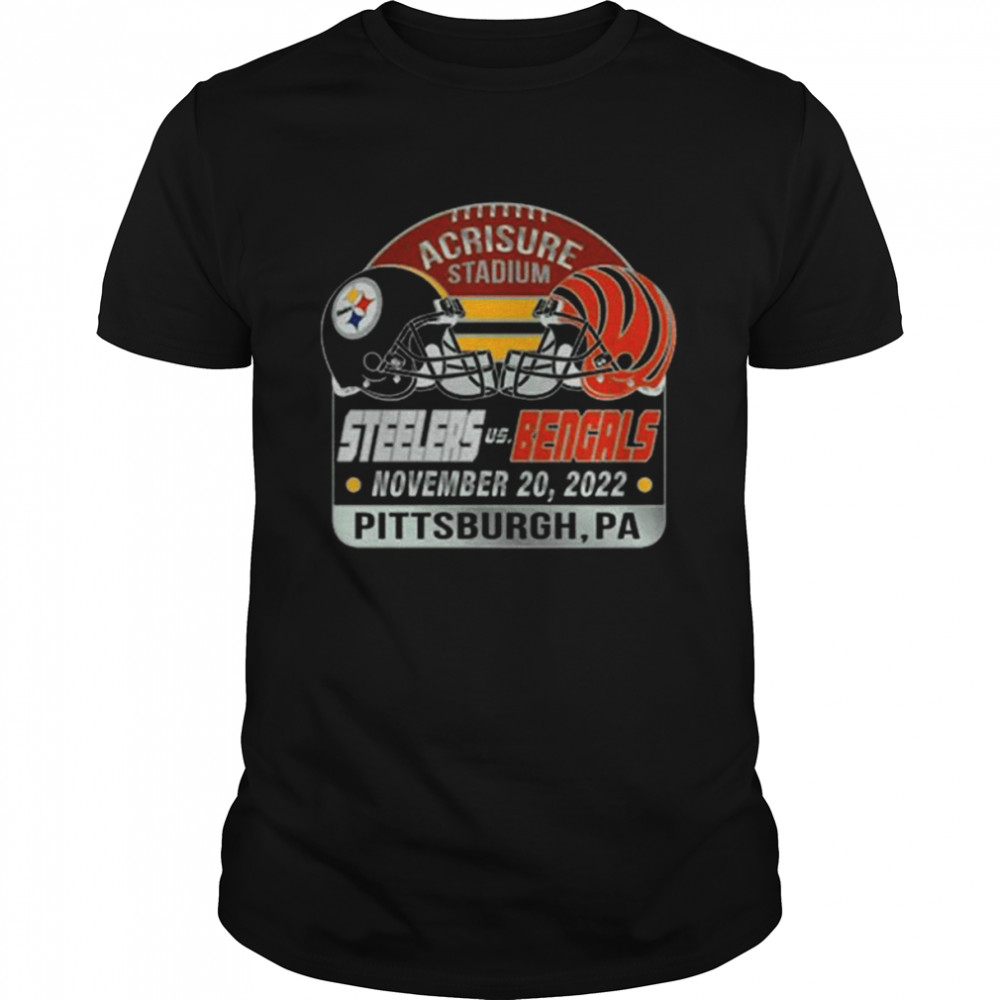 Pittsburgh Steelers Vs Cincinnati Bengals Acrisure Stadium November 20 2022 Pittsburgh PA Shirt