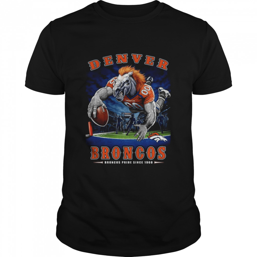 NFL Denver Broncos Pride Since 1960 End Zone Shirts