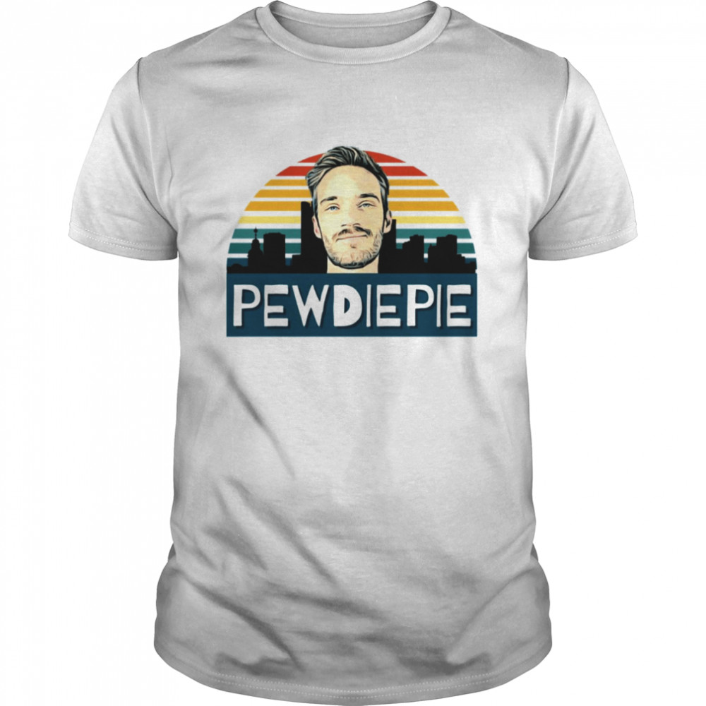 Retro The Youtube Legend Pewdiepie shirts