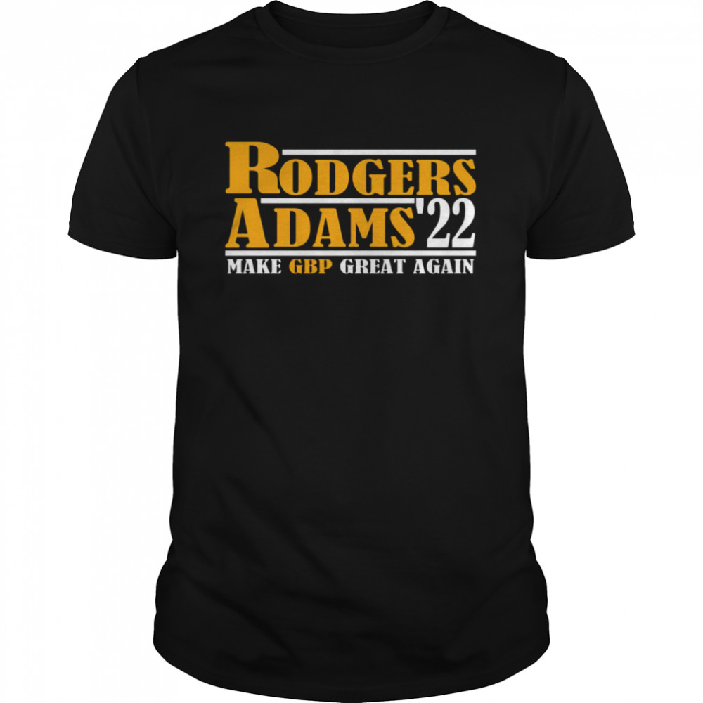 Rodgers Adams s’22 Make Gbp Great Again shirts