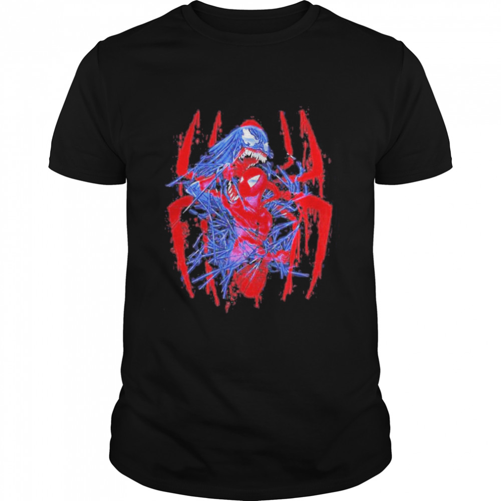 Symbiote Rising Spiderman Shirt