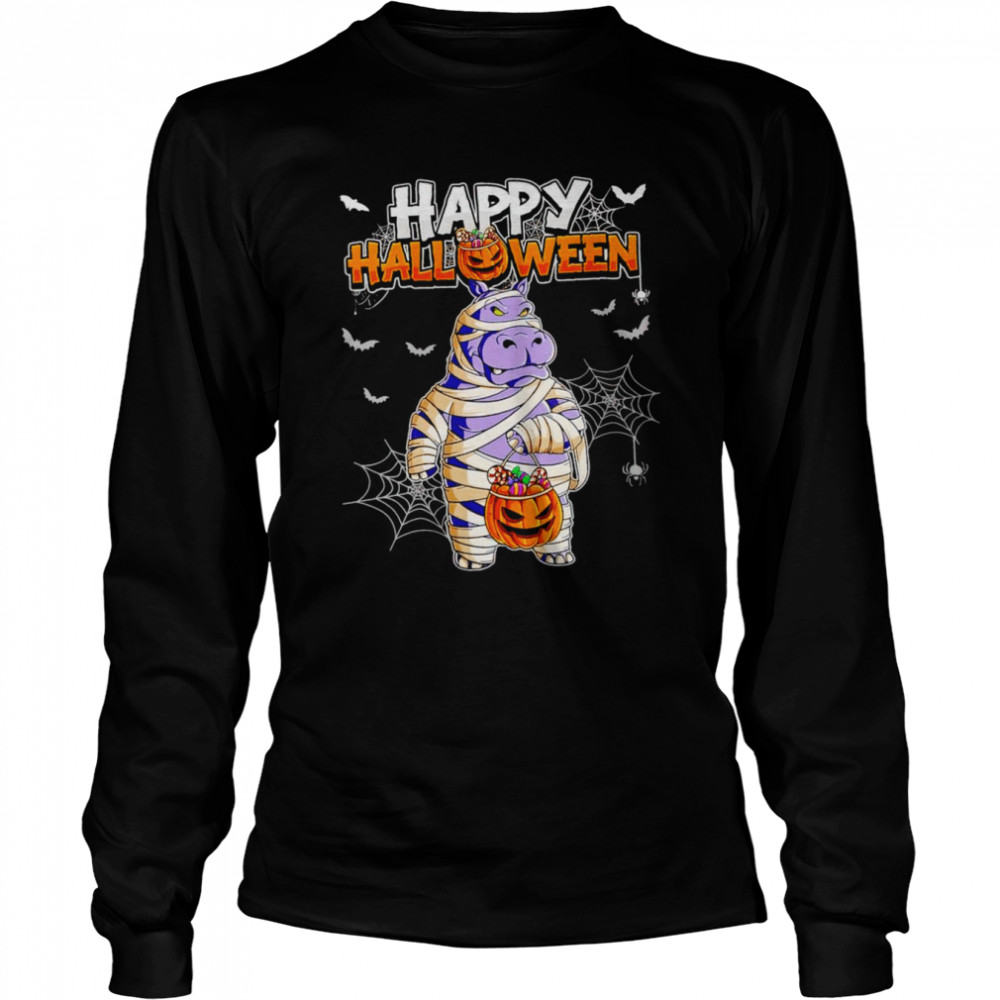 Fiona the hippo happy Halloween shirt Long Sleeved T-shirt