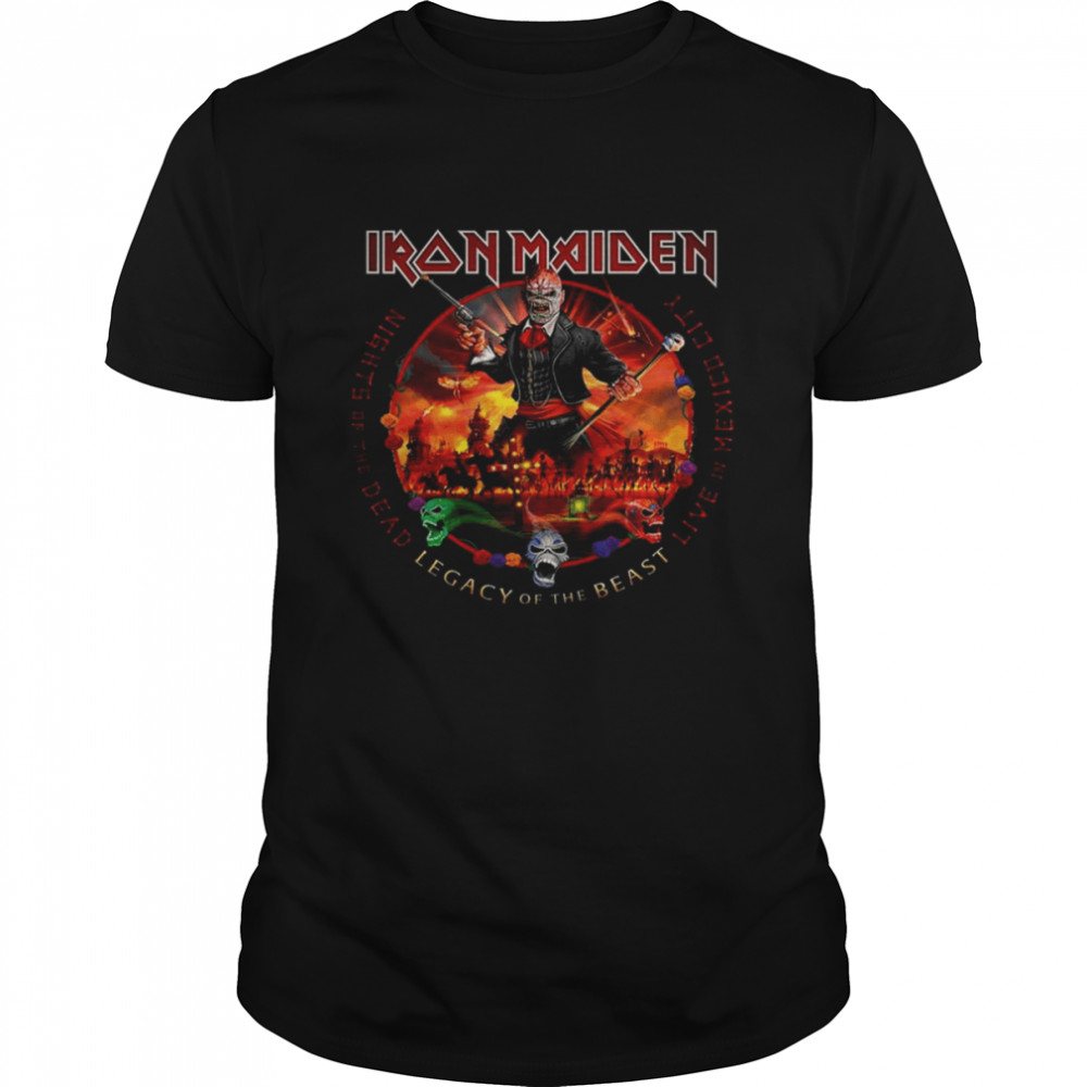 Nights Of The Dead Iron Maiden shirt