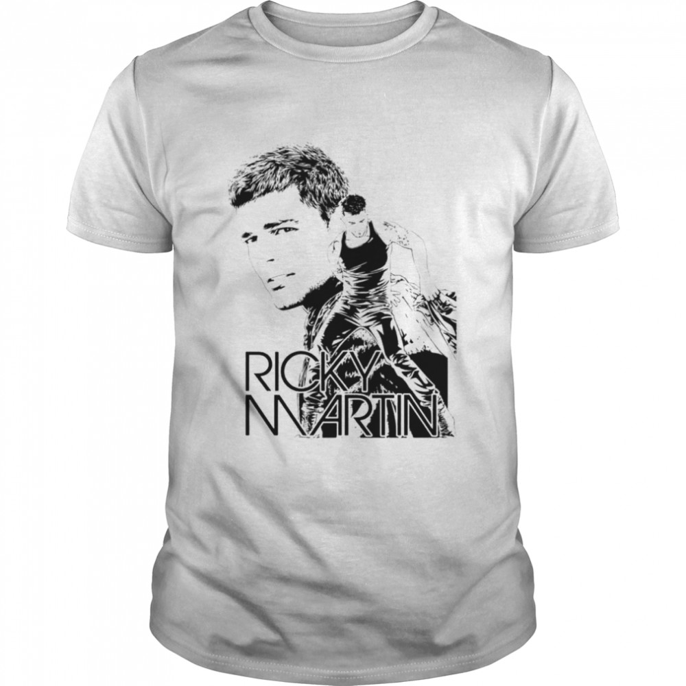 Ricky Martin 1999 Under License To Winterland 90s shirt