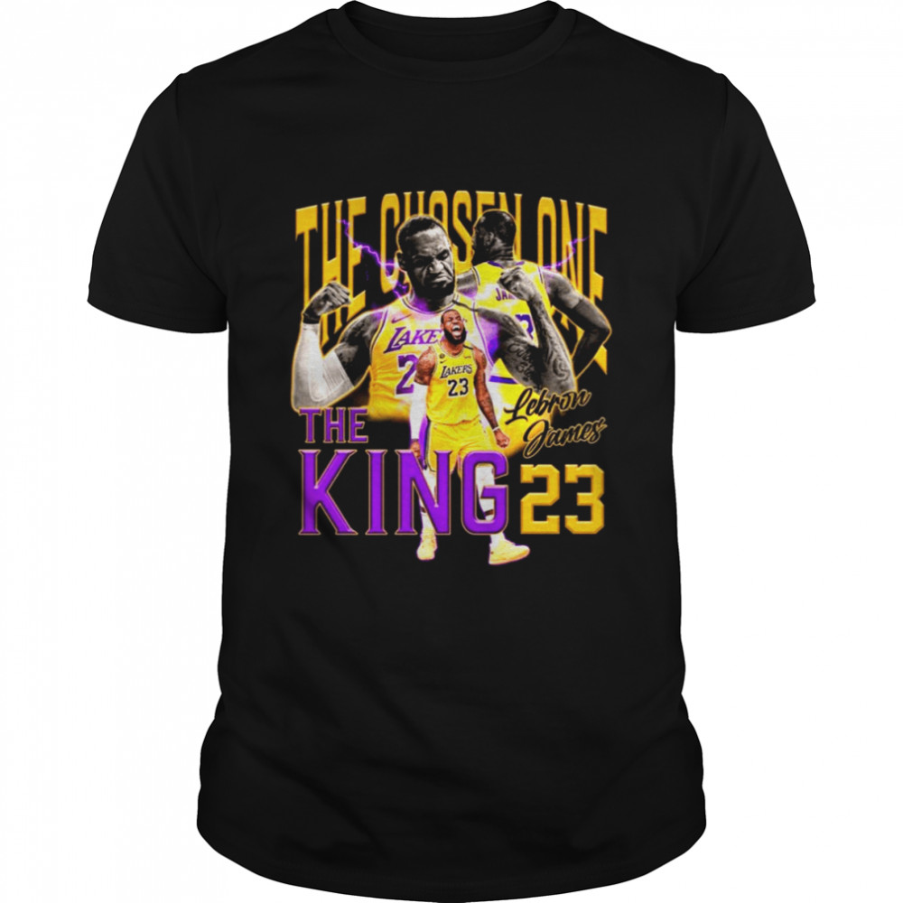 The Iconic Moment The Lebron James Los Angeles Lakers shirt