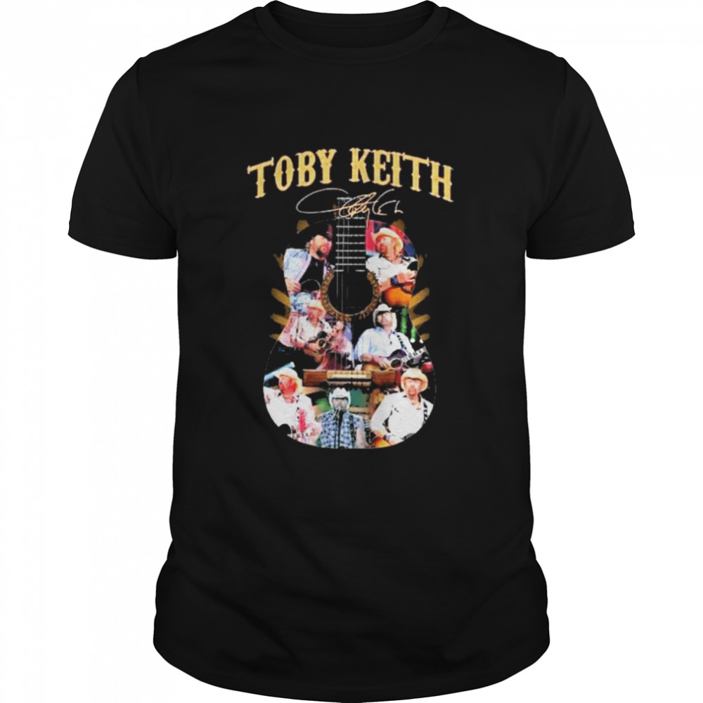 Toby Keith Bass Guitar 2022 signature shirt