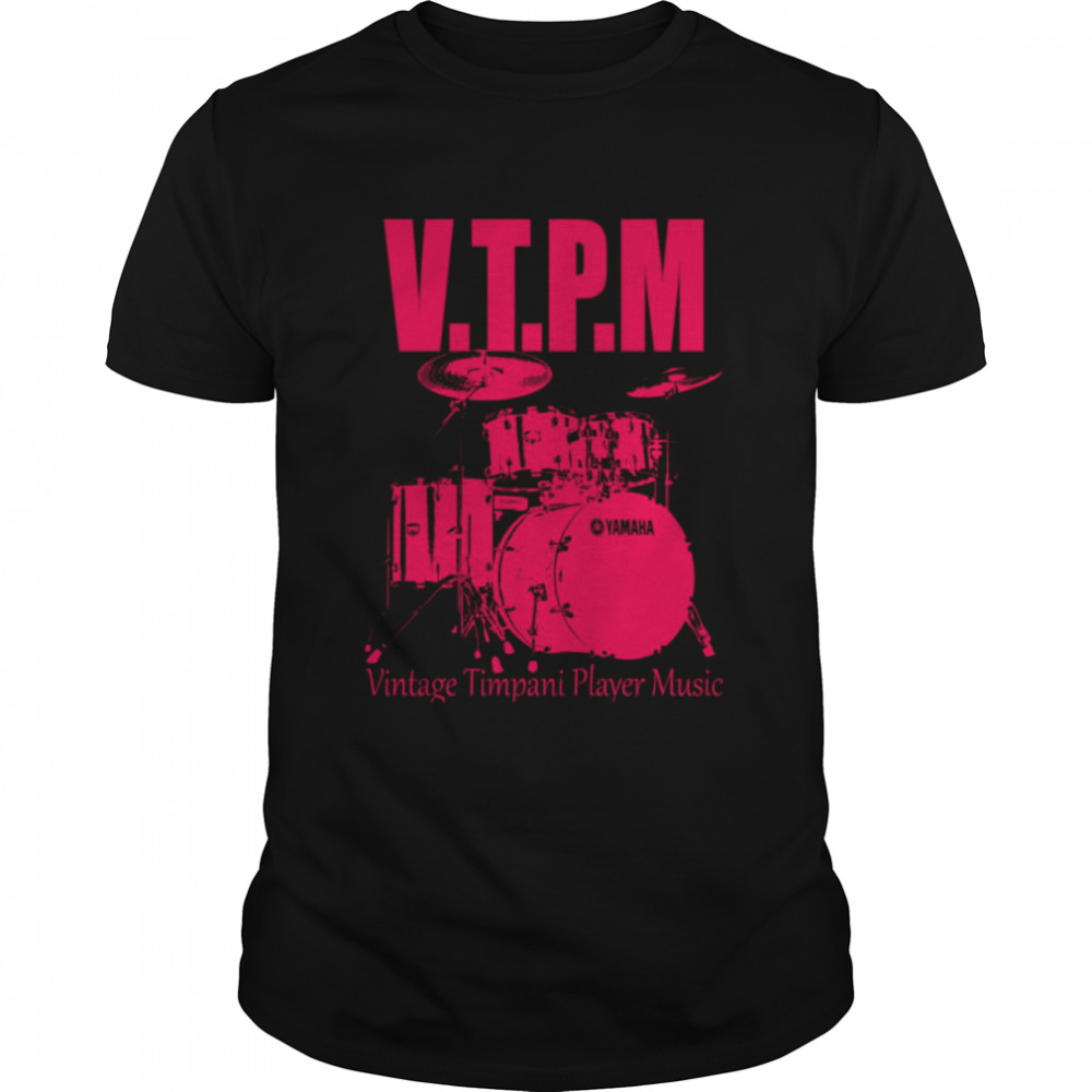 Vintage Timpani Player Music t-shirt