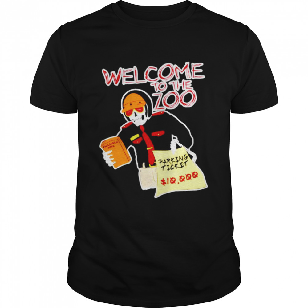 Welcome To The Zoo Halloween 2022 shirt