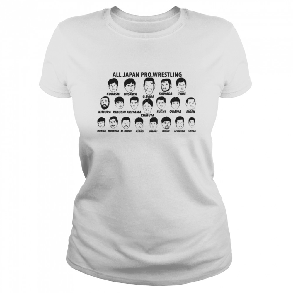 All Japan Pro Wrestling shirt Classic Women's T-shirt