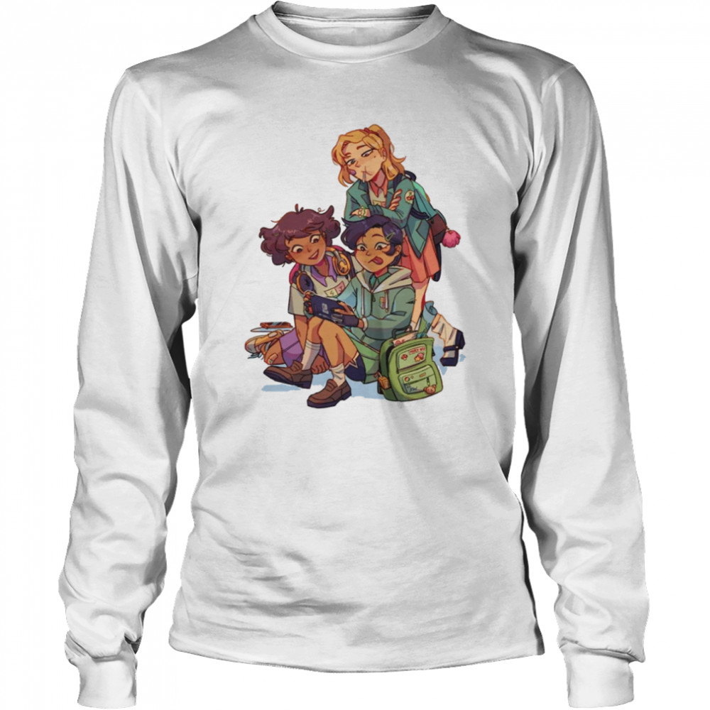 Amphibia Anne Marcy & Sasha shirt Long Sleeved T-shirt
