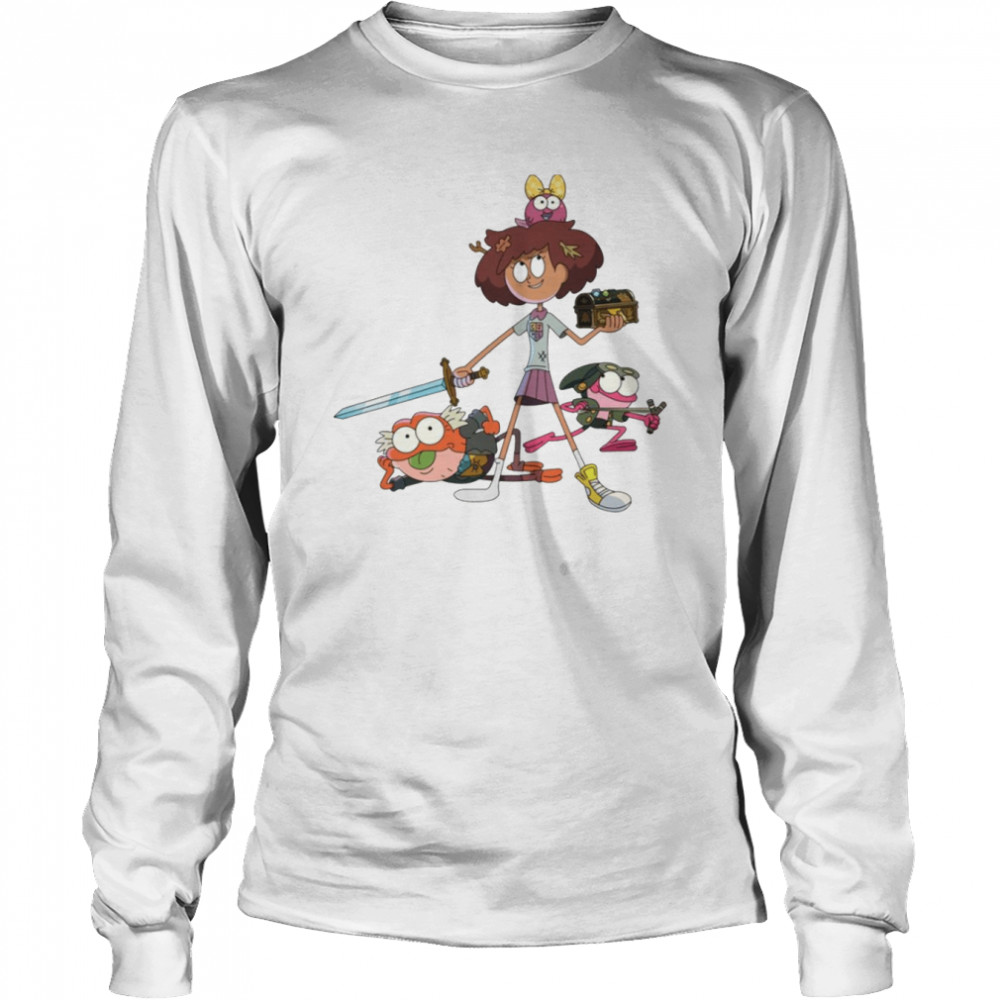 Anne And Plantar Family Amphibia shirt Long Sleeved T-shirt