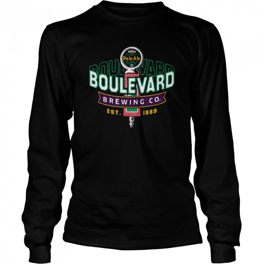Boulevard Pale Ale Tap Handle Brewing Co. Est 1989 Long Sleeved T-shirt