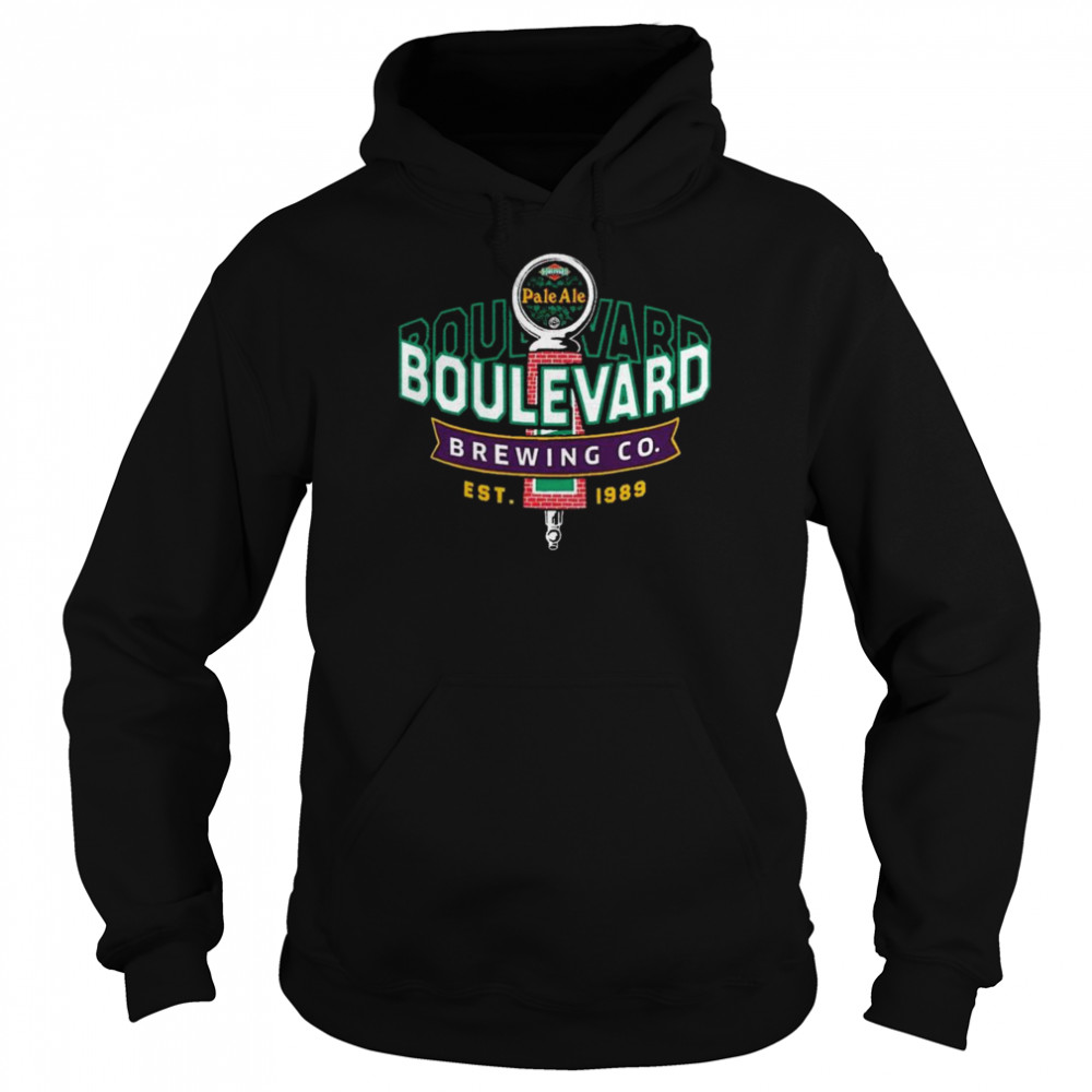 Boulevard Pale Ale Tap Handle Brewing Co. Est 1989 Unisex Hoodie