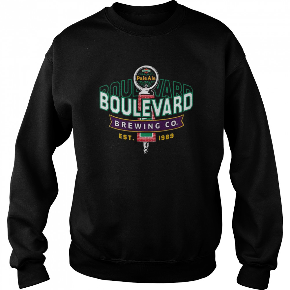 Boulevard Pale Ale Tap Handle Brewing Co. Est 1989 Unisex Sweatshirt