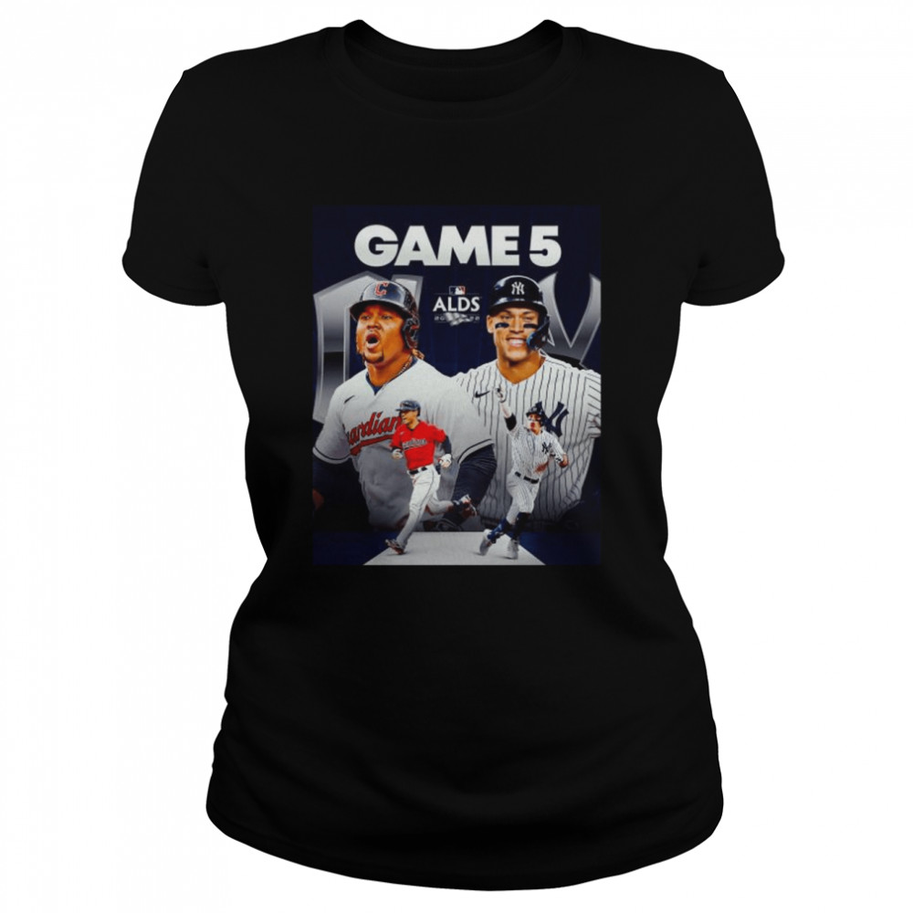 Cleveland Guardians and New York Yankees Game 5 ALDS 2022 shirt Classic Women's T-shirt