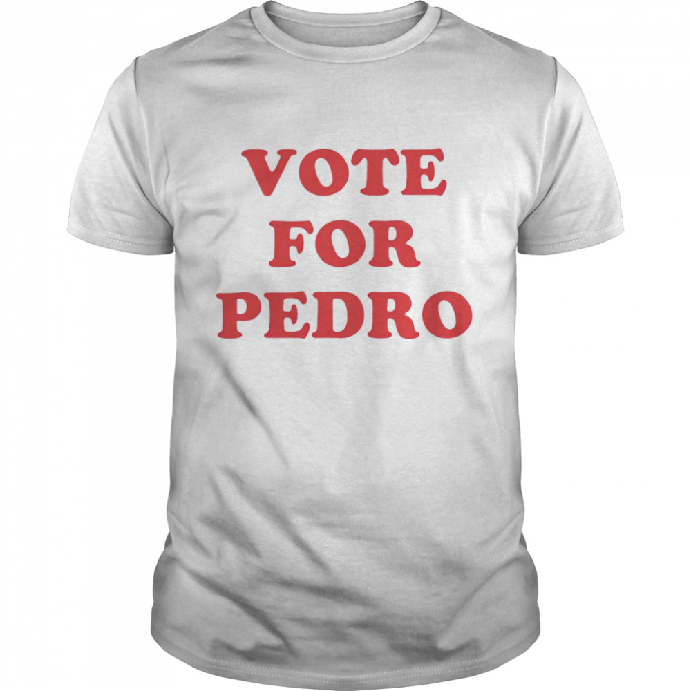 Jon Heder Vote For Pedro shirt