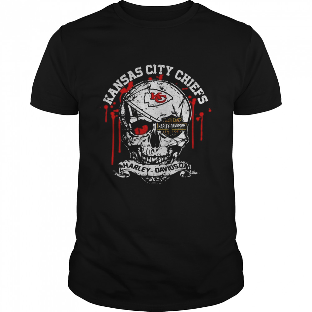 Kansas City Chiefs Harley Davidson T-Shirt