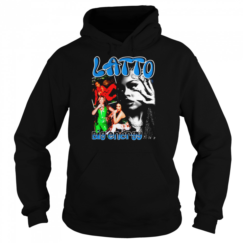 Latto Big Energy Vintage shirt Unisex Hoodie
