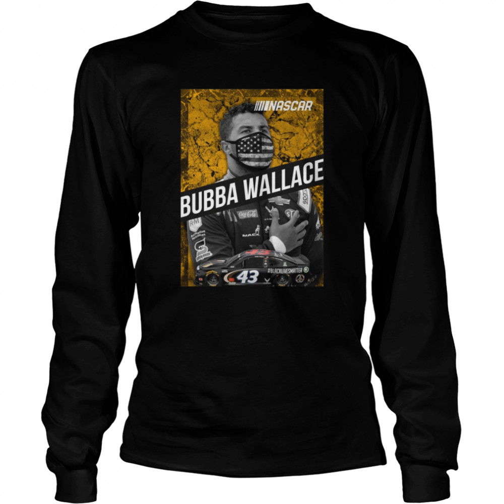 Moster Energy Bubba Wallace shirt Long Sleeved T-shirt