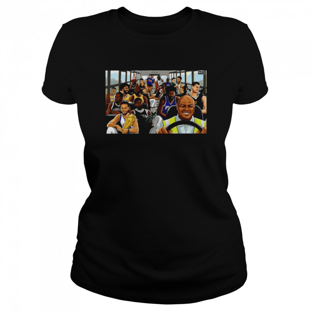NBA Season All Aboard The Chuck Bus shirt Classic Women's T-shirt