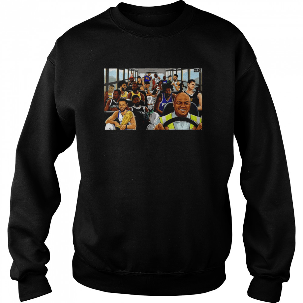 NBA Season All Aboard The Chuck Bus shirt Unisex Sweatshirt