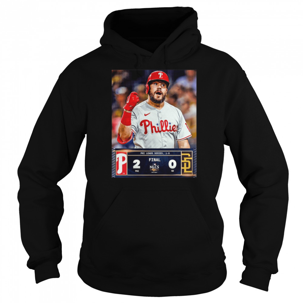 Philadelphia Phillies 2 0 San Diego Padres Game 1 Postseason 2022 Unisex Hoodie