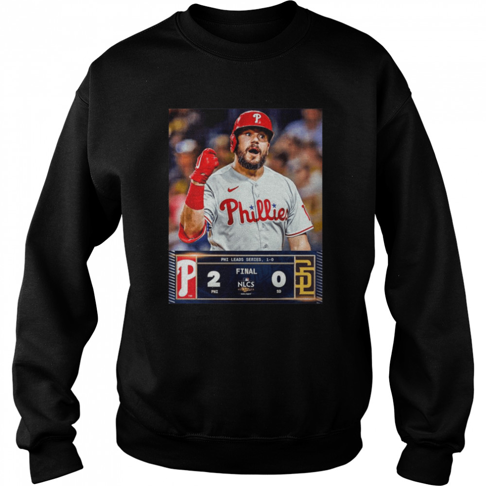 Philadelphia Phillies 2 0 San Diego Padres Game 1 Postseason 2022 Unisex Sweatshirt