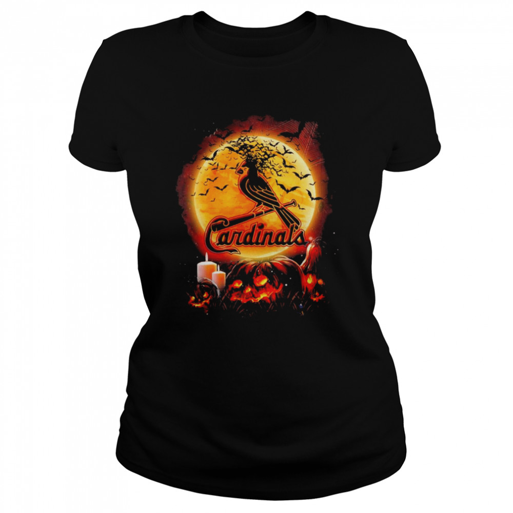 St Louis Cardinals Halloween night shirt Classic Women's T-shirt