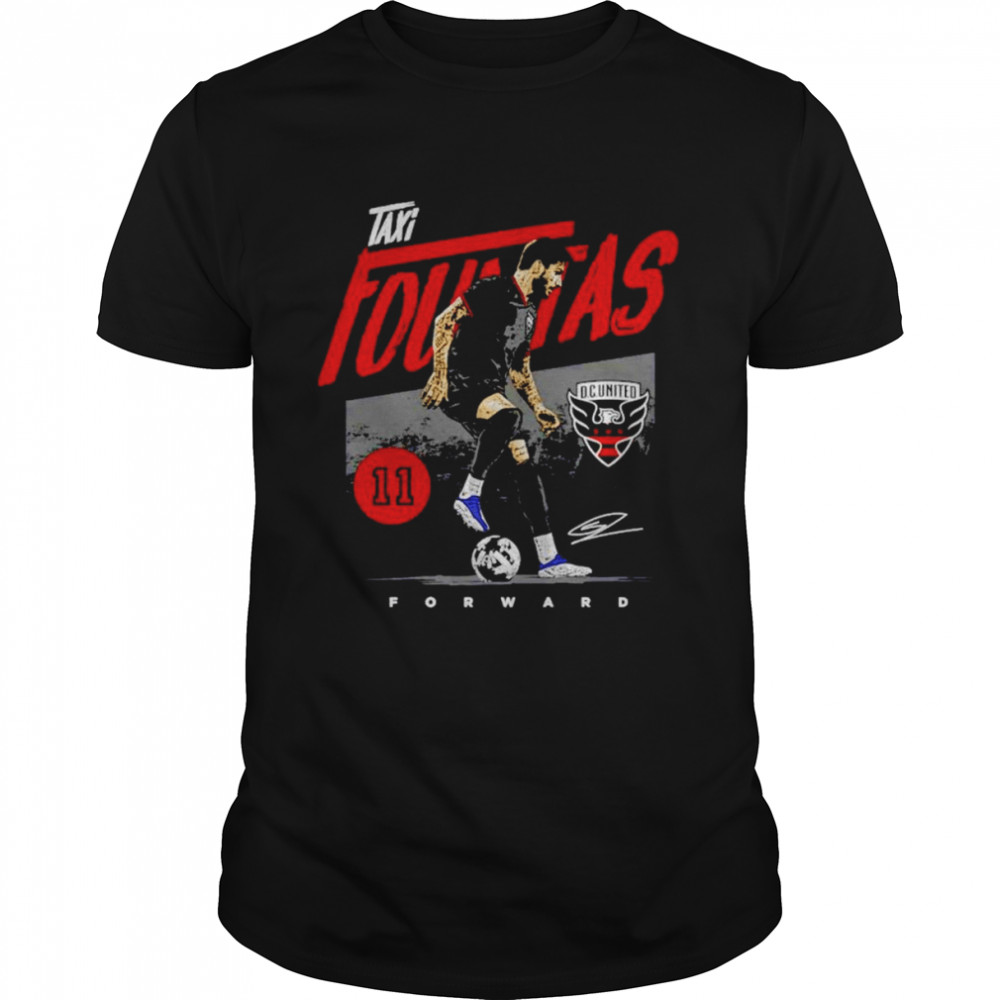 Taxiarchis Fountas D.C. United Grunge signature shirt