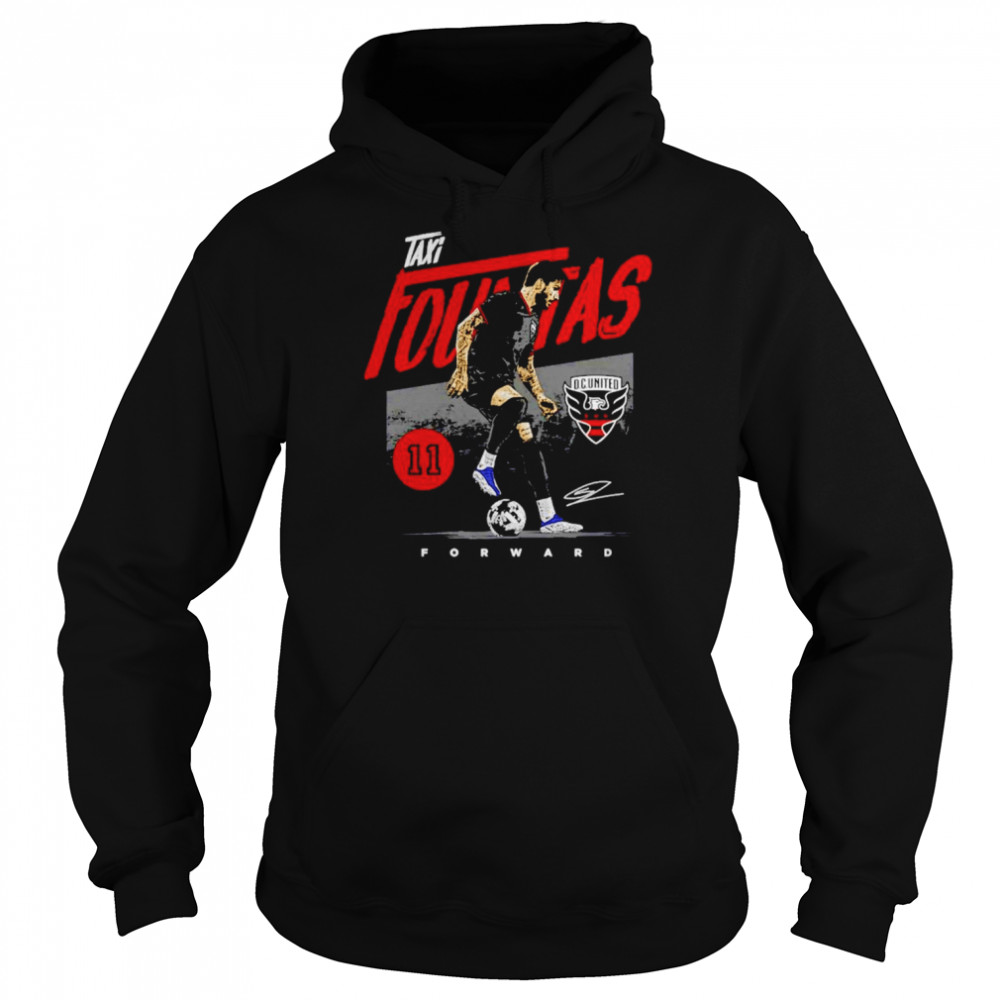 Taxiarchis Fountas D.C. United Grunge signature shirt Unisex Hoodie