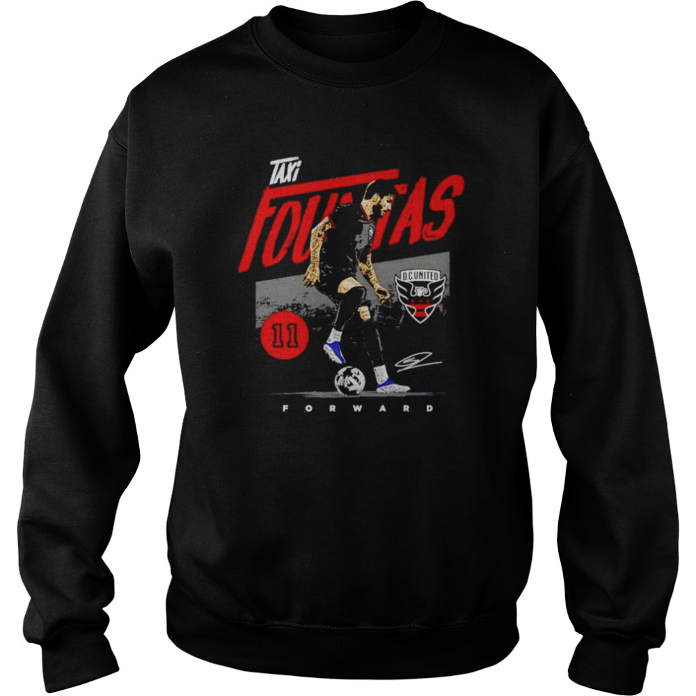 Taxiarchis Fountas D.C. United Grunge signature shirt Unisex Sweatshirt