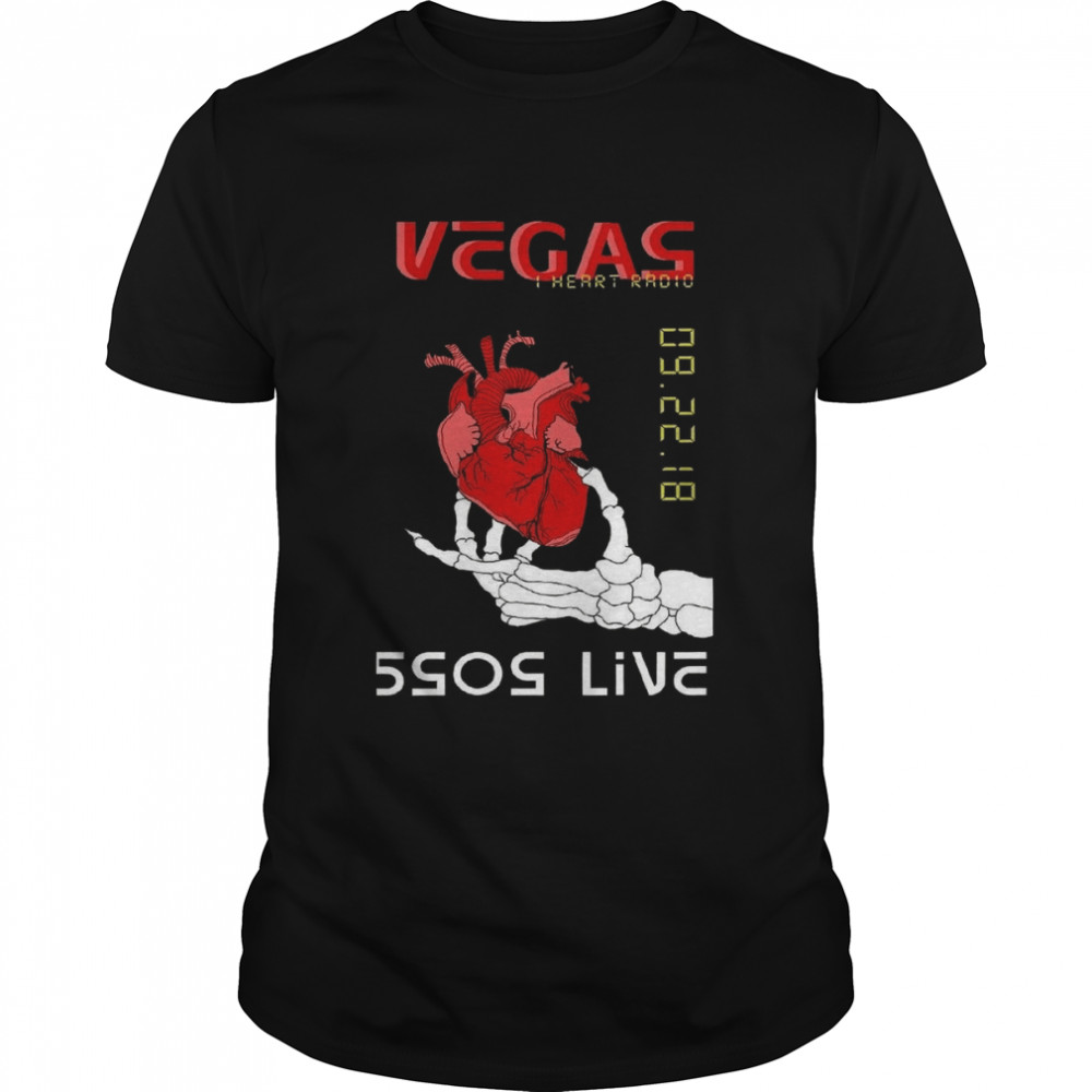 Vegas 5sos Art 5 Seconds Of Summer Tour shirt