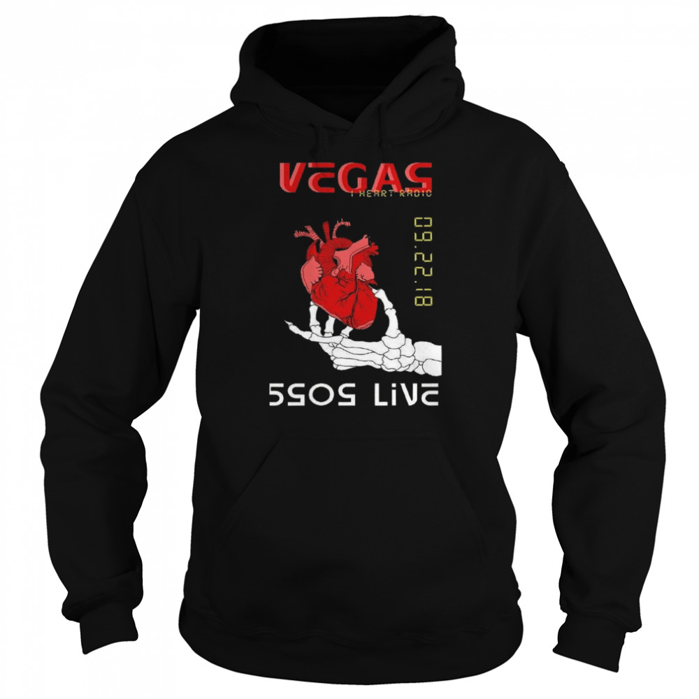 Vegas 5sos Art 5 Seconds Of Summer Tour shirt Unisex Hoodie